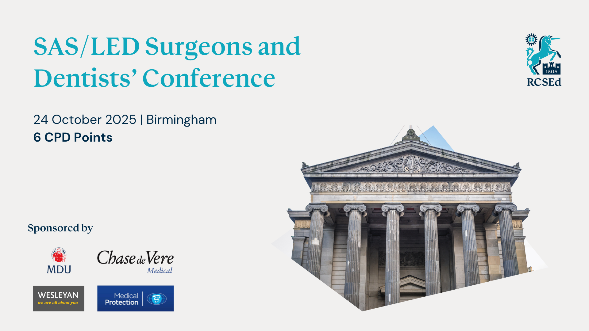 SAS LED Surgeons Dentists Conference Social Banner (6)
